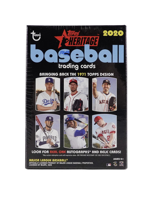 2020 Topps Heritage Baseball Blaster Box