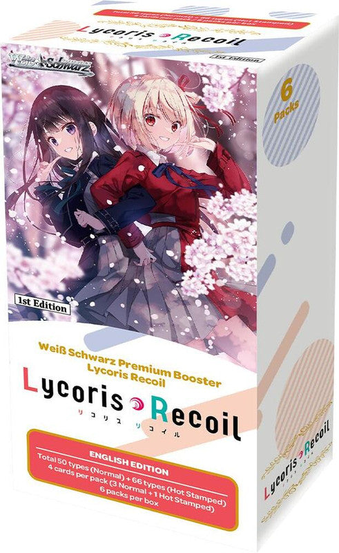 Weiss Schwarz TCG: Lycoris Recoil Premium Booster Box