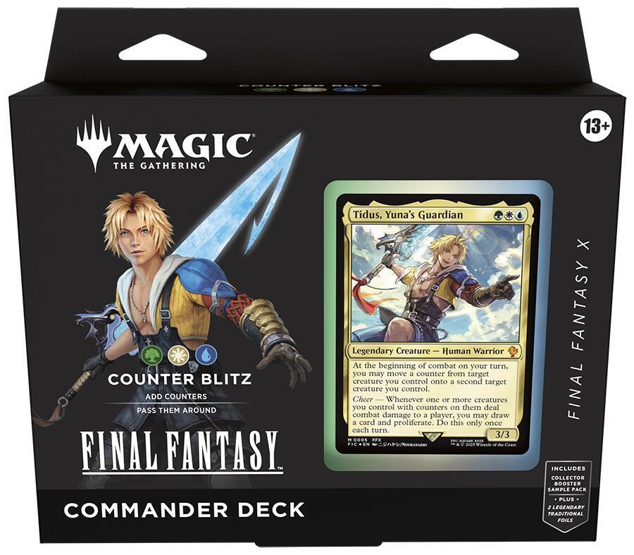 Magic the Gathering: Universes Beyond - Final Fantasy Commander Deck (Counter Blitz)