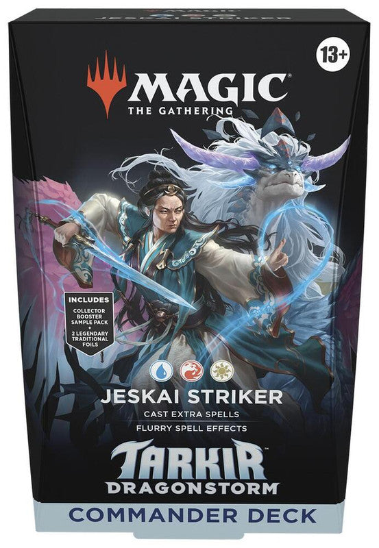 Magic The Gathering: Tarkir Dragonstorm Commander Deck (Jeskai)