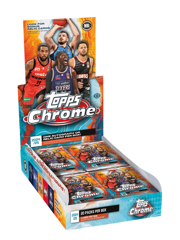 2024/25 Topps Chrome NBL Basketball Hobby Box