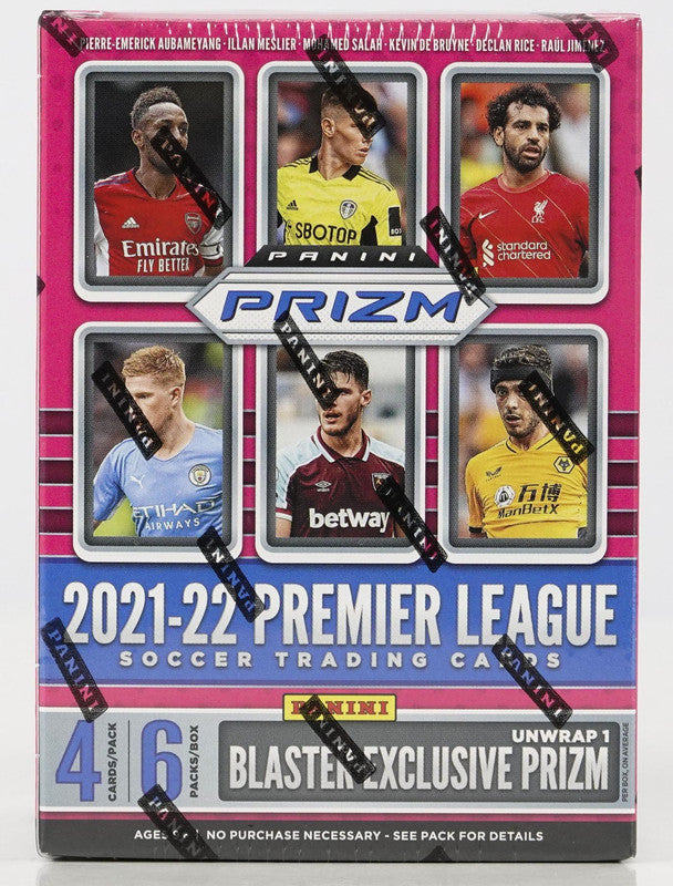 2021/22 Panini Prizm Premier League Soccer Blaster Box