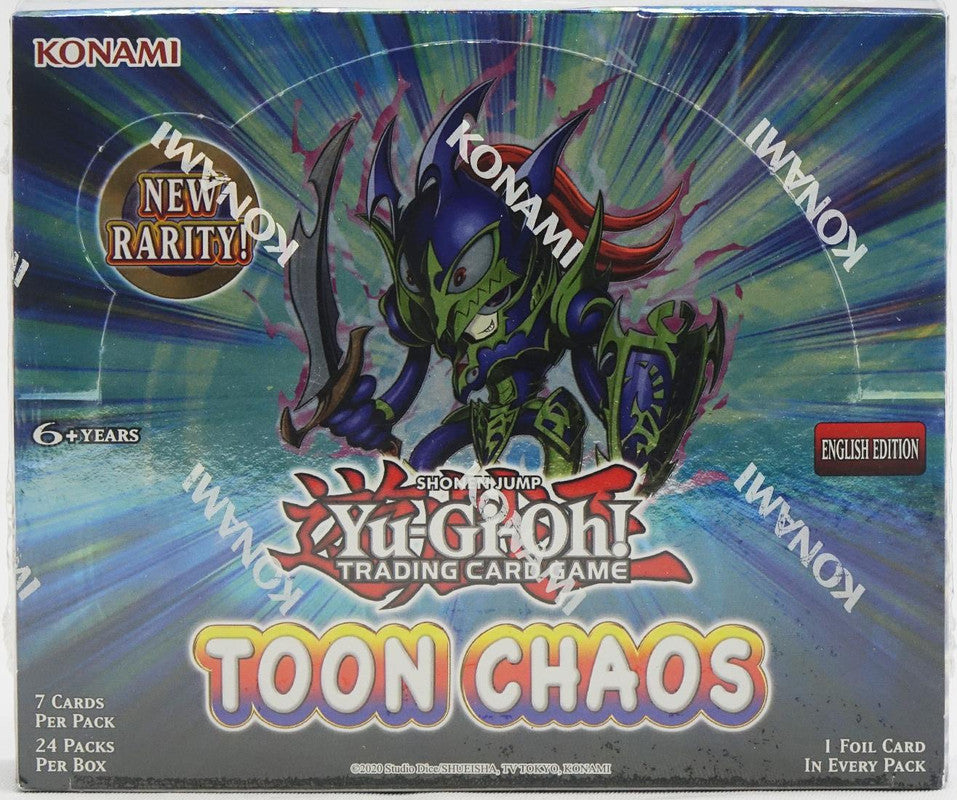Yu-Gi-Oh Toon Chaos Unlimited Booster Box
