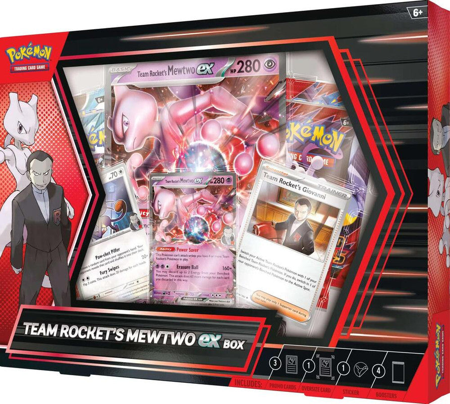 Pokemon TCG: Team Rockets Mewtwo EX Box