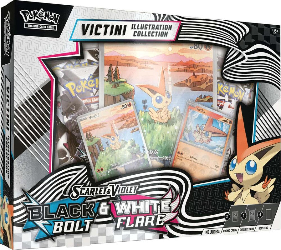 Pokemon Scarlet and Violet: Unova Victini Illustration Collection Box