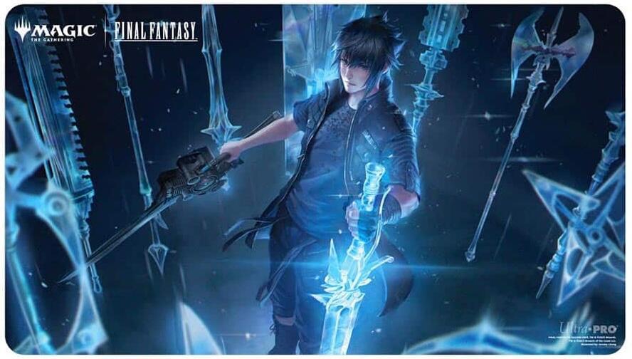 final fantasy x mtg playmat Ultra Pro MTG Black Stitched Playmat