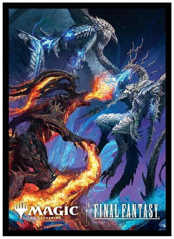 Ultra Pro Sleeves: MTG Final Fantasy - Ifrit VS Bahamut