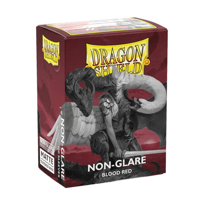 Dragon Shield Sleeves Non Glare (Blood Red)