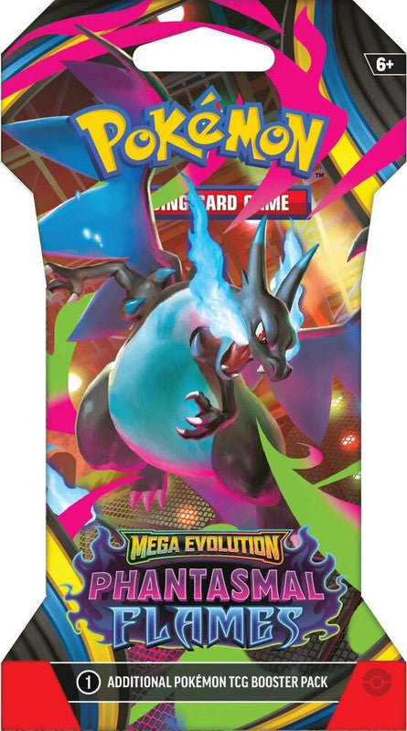 Pokemon TCG: Mega Evolution - Phantasmal Flames Sleeved Booster Pack