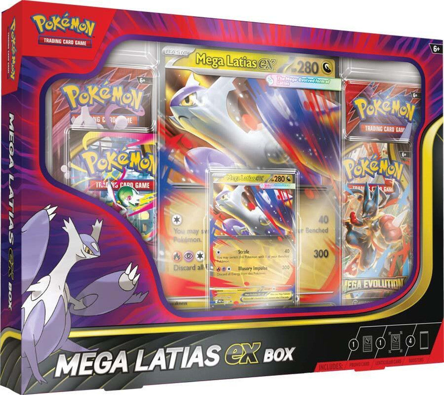 Pokemon TCG: Mega Evolution - Mega Latias EX Box