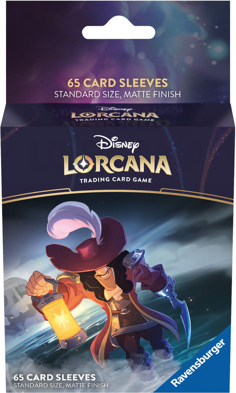 Disney Lorcana : Into the Inklands Sleeves (Captain Hook)