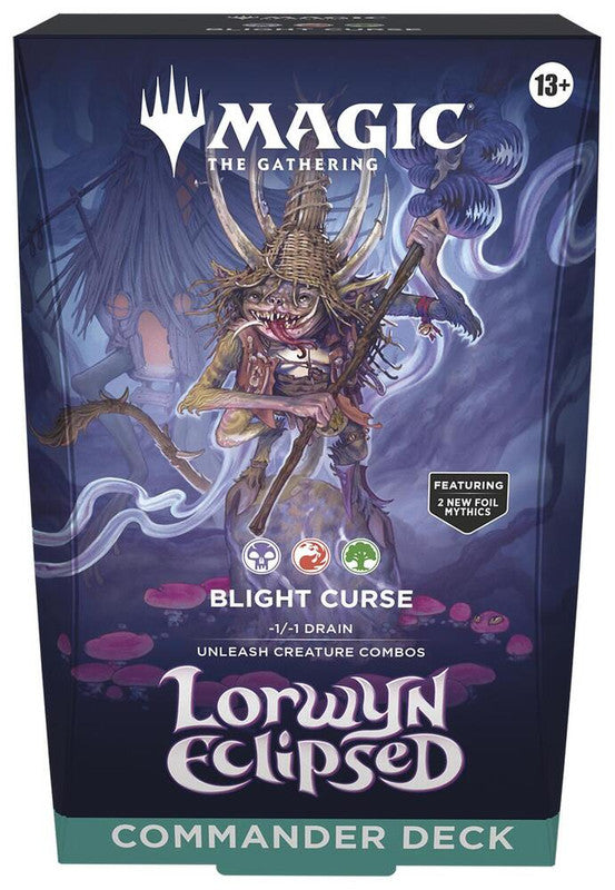 Magic The Gathering: Lorwyn Eclipsed Commander Deck - Blight Curse