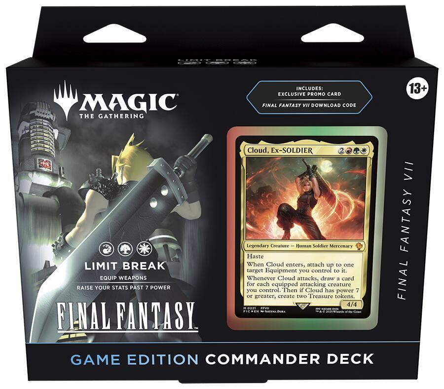 Magic the Gathering: Universes Beyond - Final Fantasy Game Edition Commander Deck (Limit Break)