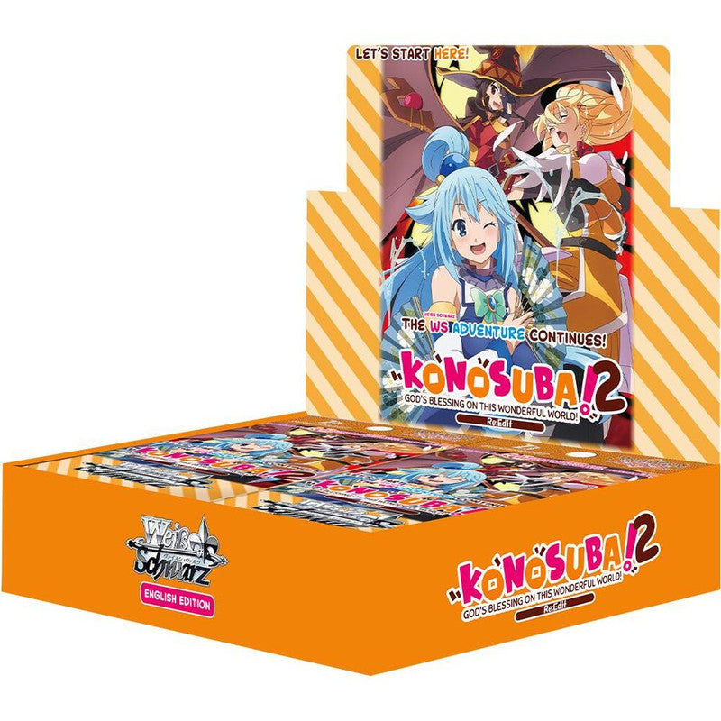 Weiss Schwarz TCG: Konosuba Gods Blessing in this Wonderful World Re:Edit Booster Box