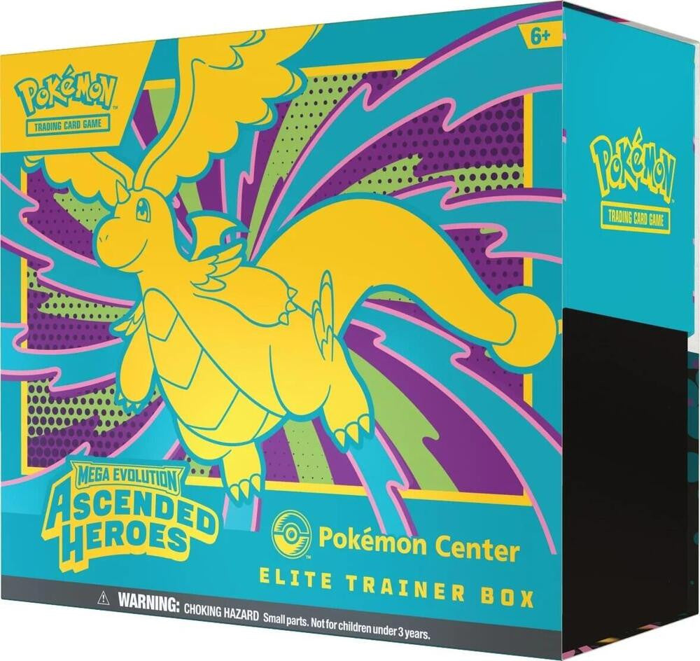 Pokemon TCG: Mega Evolution - Ascended Heroes Pokemon Center Elite Trainer Box