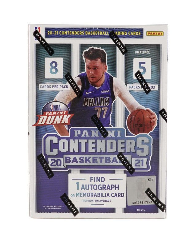 2020/21 Panini Contenders Basketball Blaster Box