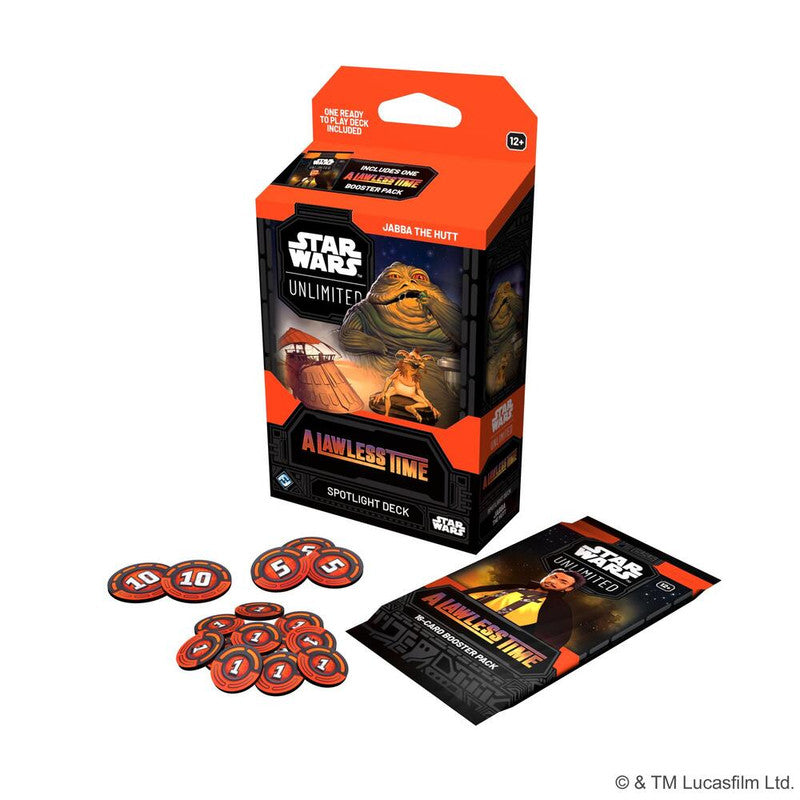 Star Wars Unlimited TCG: A Lawless Time Spotlight Deck -  Jabba the Hutt (SALE)