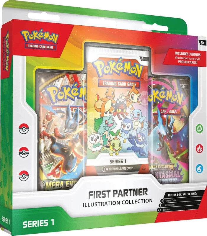 Pokemon TCG: Mega Evolution - Illustration Collection Series 1 Box