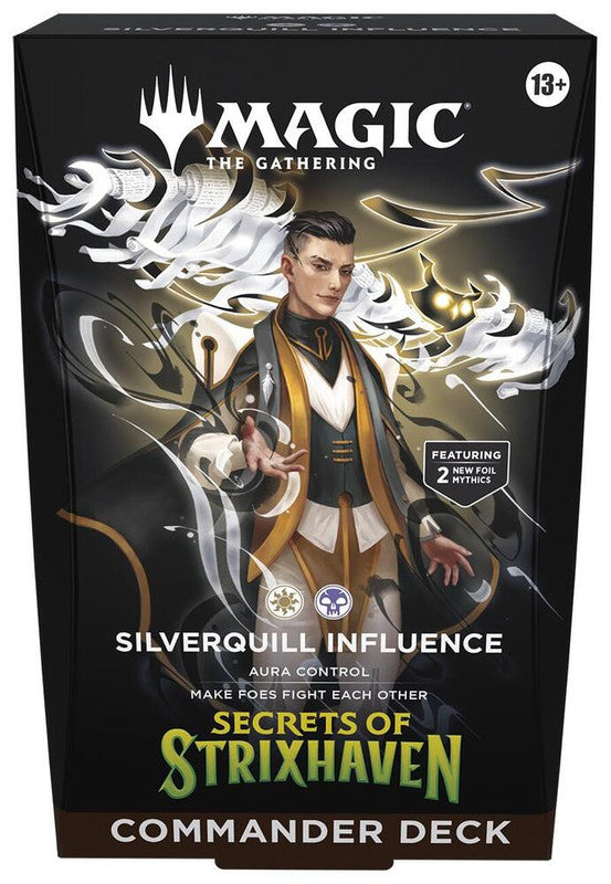 Magic The Gathering: Secrets of Strixhaven Commander Deck (Silverquill Influence) (SALE)