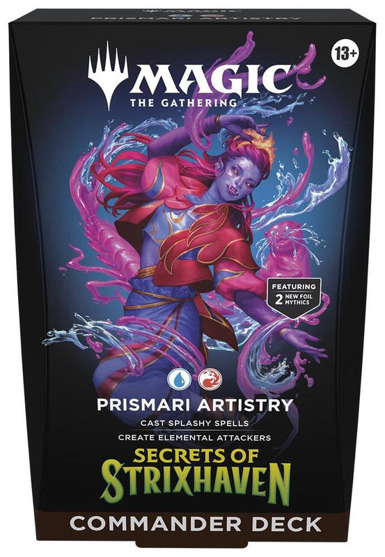 Magic The Gathering: Secrets of Strixhaven Commander Deck (Prismari Artistry)