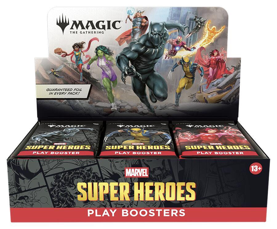 Magic the Gathering: Marvel Super Heroes Play Booster Box (PRE-ORDER)