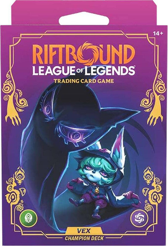 Riftbound TCG: League of Legends Unleashed Champion Deck (Vex)
