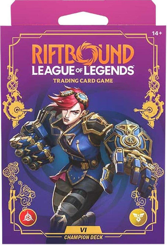 Riftbound TCG: League of Legends Unleashed Champion Deck (Vi) (PRE-ORDER)