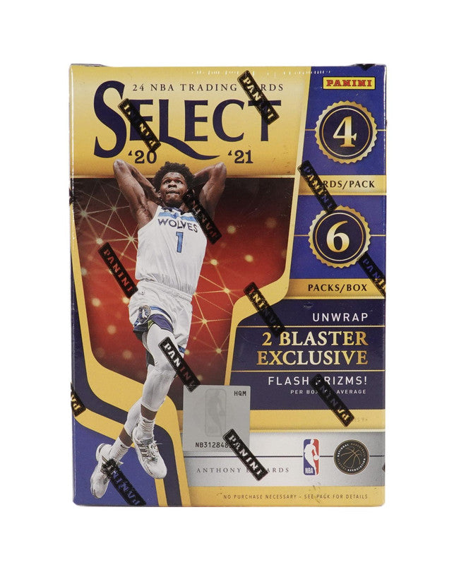 2020/21 Panini Select Basketball Blaster Box (Flash Prizms!)