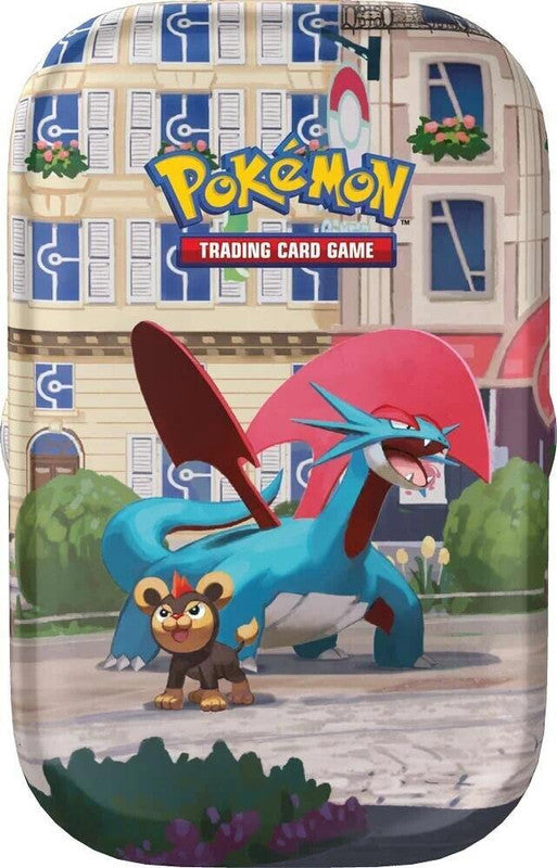 Pokemon TCG: Mega Evolution - Lumiose City Mini Tin (Salamanence and Litleo)