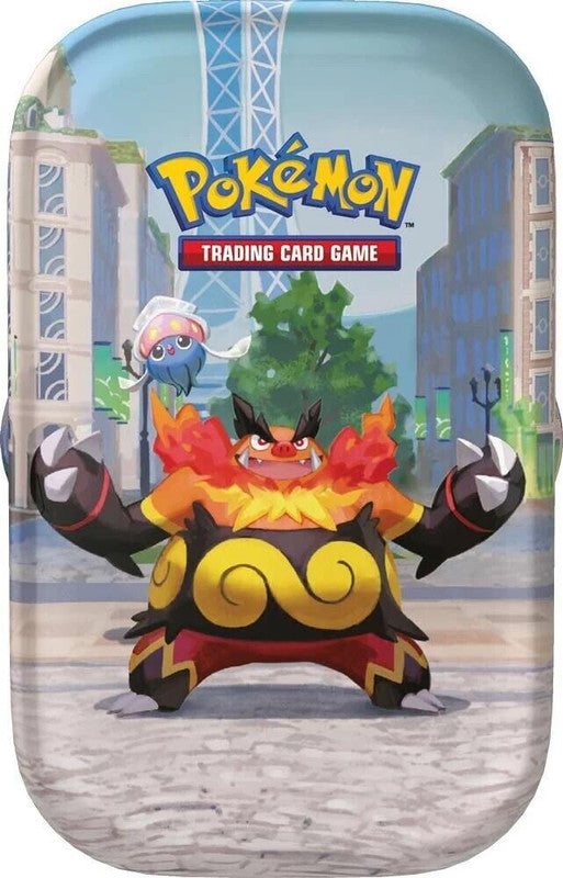 Pokemon TCG: Mega Evolution - Lumiose City Mini Tin (Emboar and Inkay)