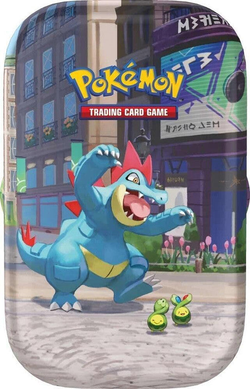 Pokemon TCG: Mega Evolution - Lumiose City Mini Tin (Feraligatr and Budew )