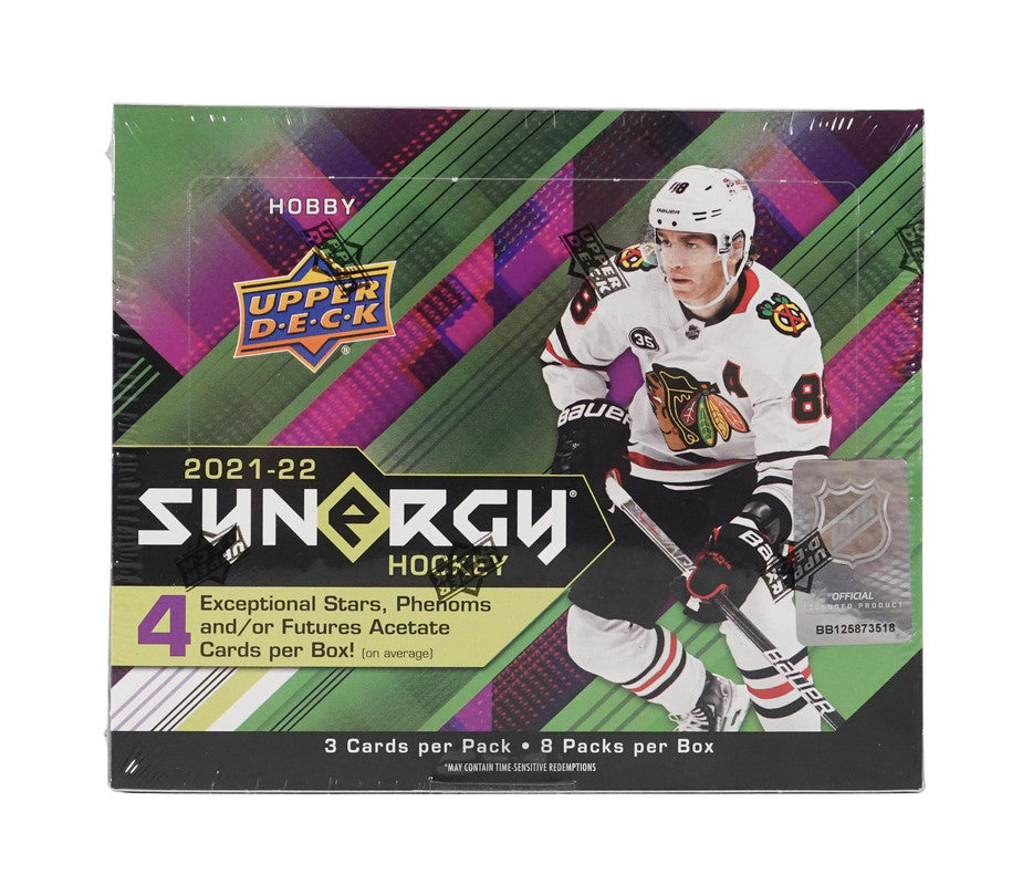 2021/22 Upper Deck Synergy Hockey Hobby Box