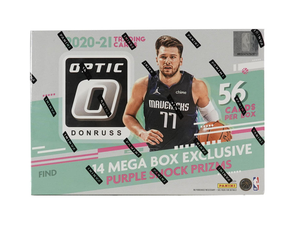 2020/21 Panini Donruss Optic Basketball Mega Box (Purple Shock Prizms!)