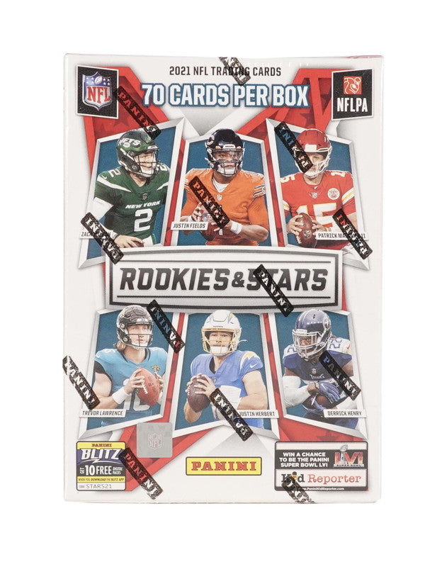 2021 Panini Rookies &amp; Stars Football Blaster Box (Red Parallels!)