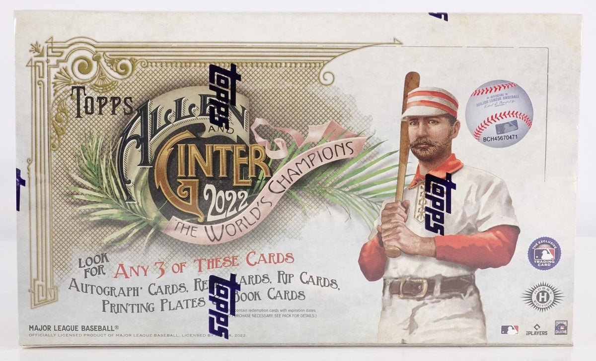 2022 Topps Allen &amp; Ginter Baseball Hobby Box