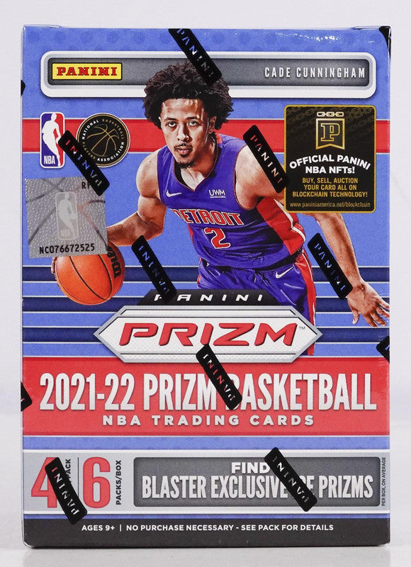 2021/22 Panini Prizm Basketball Blaster Box