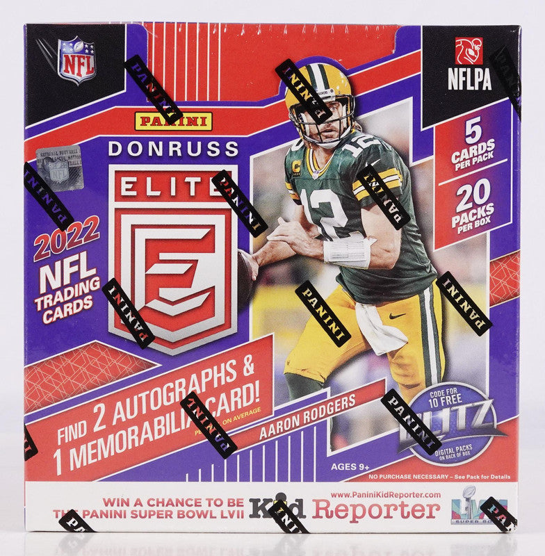 2022 Panini Donruss Elite Football Hobby Box