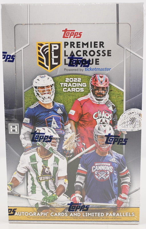 2022 Topps Premier Lacrosse League Hobby Box