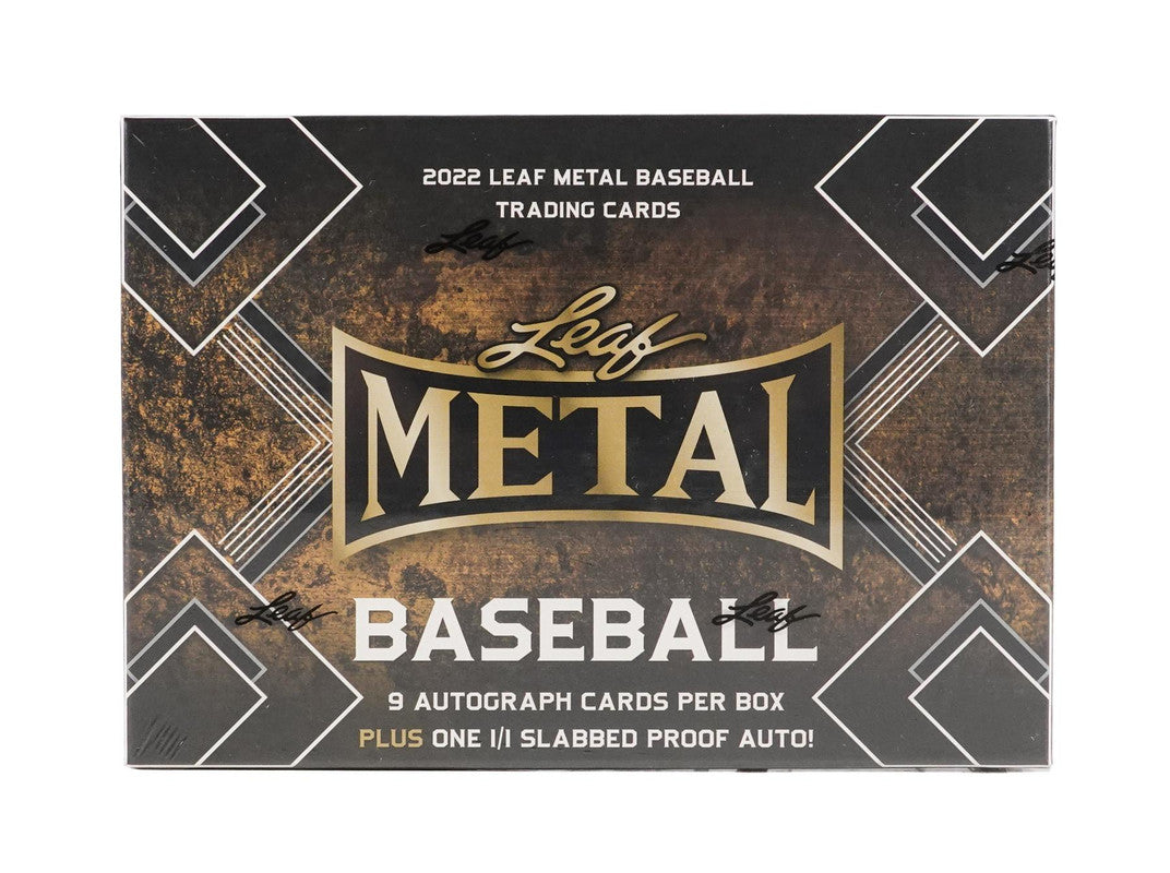 2022 Leaf Metal Baseball Jumbo Box