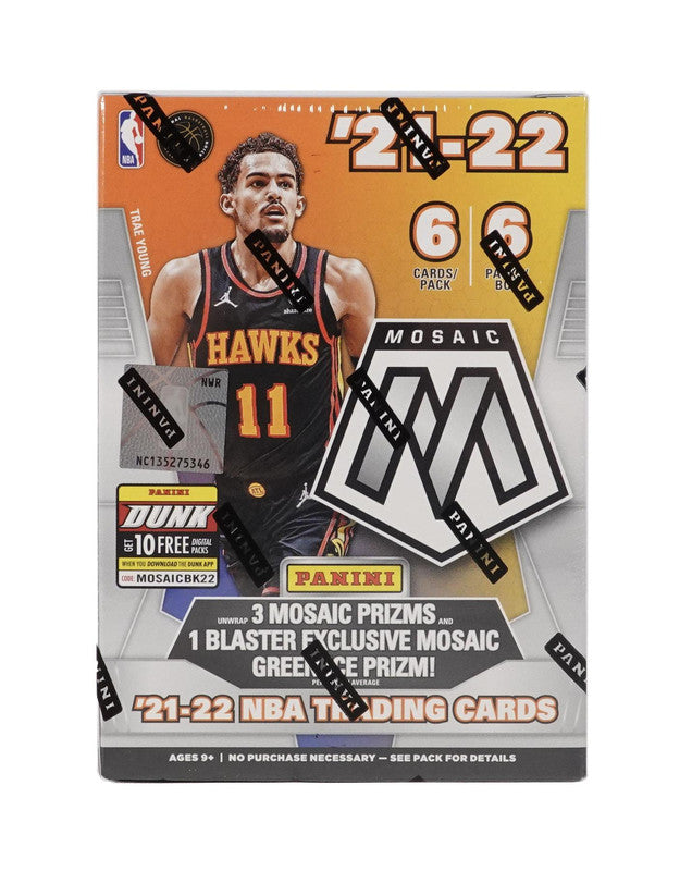 2021/22 Panini Mosaic Basketball Blaster Box (Green Ice Parallels!) (Fanatics)