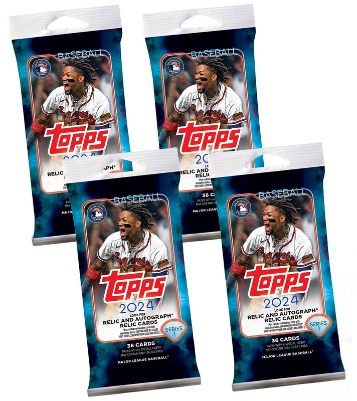 2024 Topps Series 1 Baseball Jumbo Value Pack (4 Count) (SALE!)