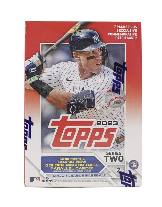 2023 Topps Series 2 Baseball 7-Pack Blaster Box (Commemerative Relic Card!)
