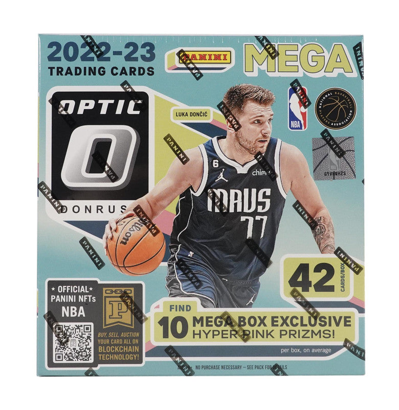 2022/23 Panini Donruss Optic Basketball Mega Box (Hyper Pink Prizms)