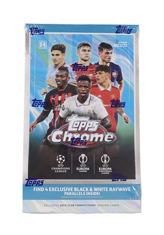 2022/23 Topps UEFA Club Competitions Chrome Soccer Lite Box