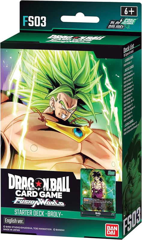 Dragon Ball Super: Fusion World Starter Deck Broly