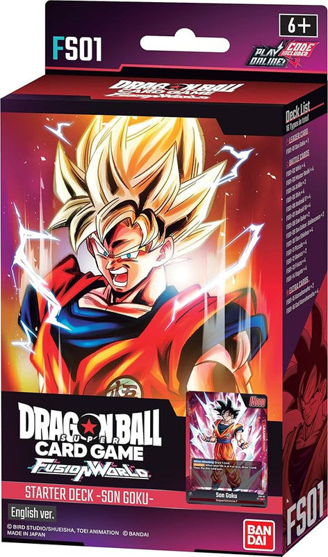 play dragon ball super card game online Game: Fusion World EX Starter Decks FS11 & FS12! , decks play sheet Dragon Ball Super Booster Box