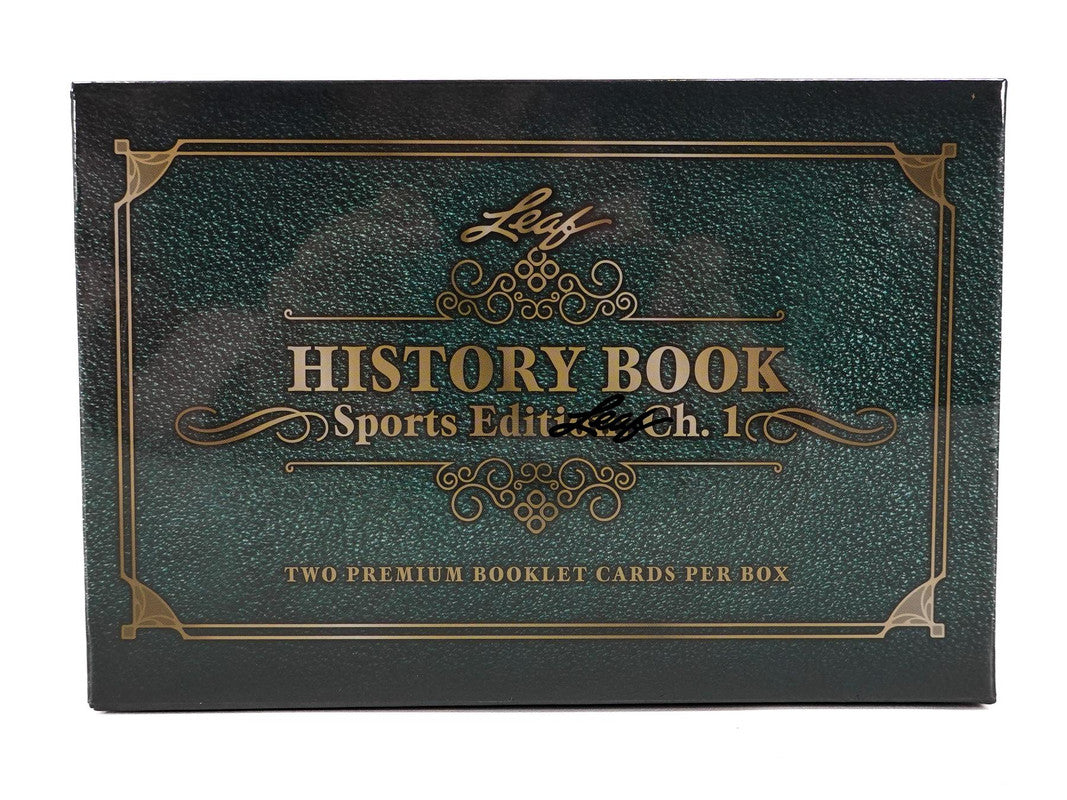 2023 Leaf History Book Sports Edition: Chapter 1 Hobby Box
