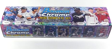 2017 Bowman Chrome Baseball Mini Hobby Factory Set