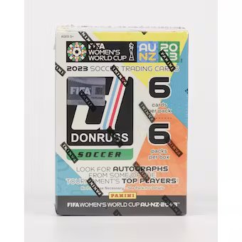 2023 Panini Donruss Soccer FIFA Women's World Cup Blaster Box