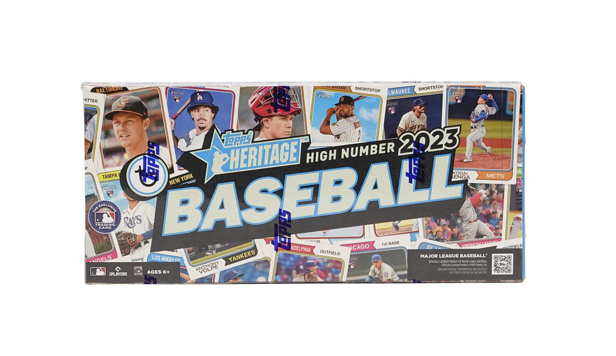 2023 Topps Heritage High Number Baseball Hobby Box (SALE)